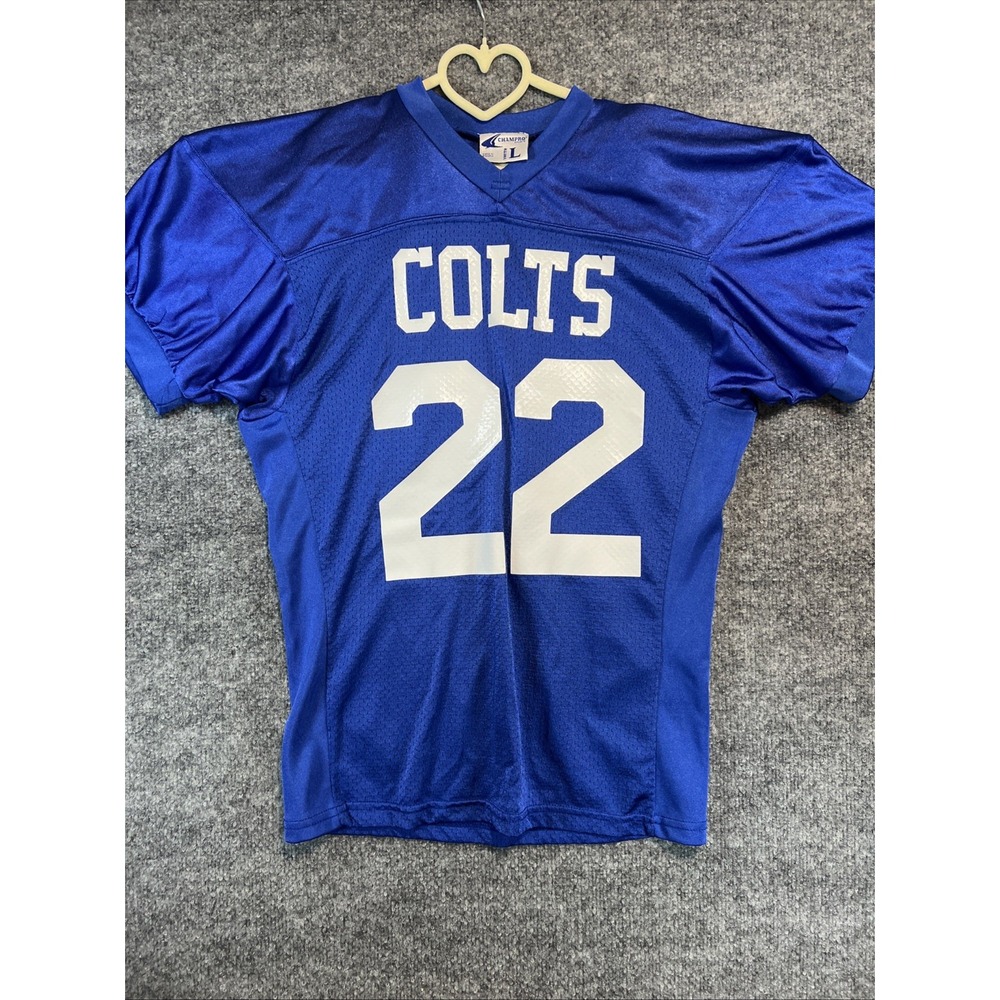 Champro Sports Indianapolis Colts Youth Large #22 Mesh Football Jersey